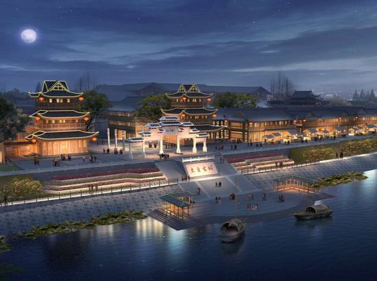 张家界大庸古城焕新开业，大型实景山水秀《天下璀璨》也将同期推出